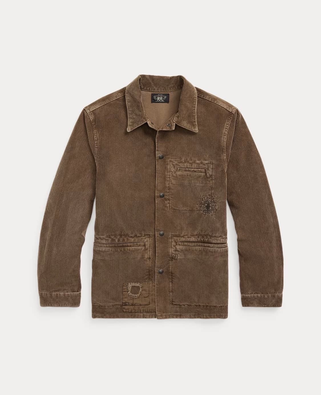 rrl 리페어 코듀로이 오버셔츠 사이즈 교환 L->M 상품이미지1