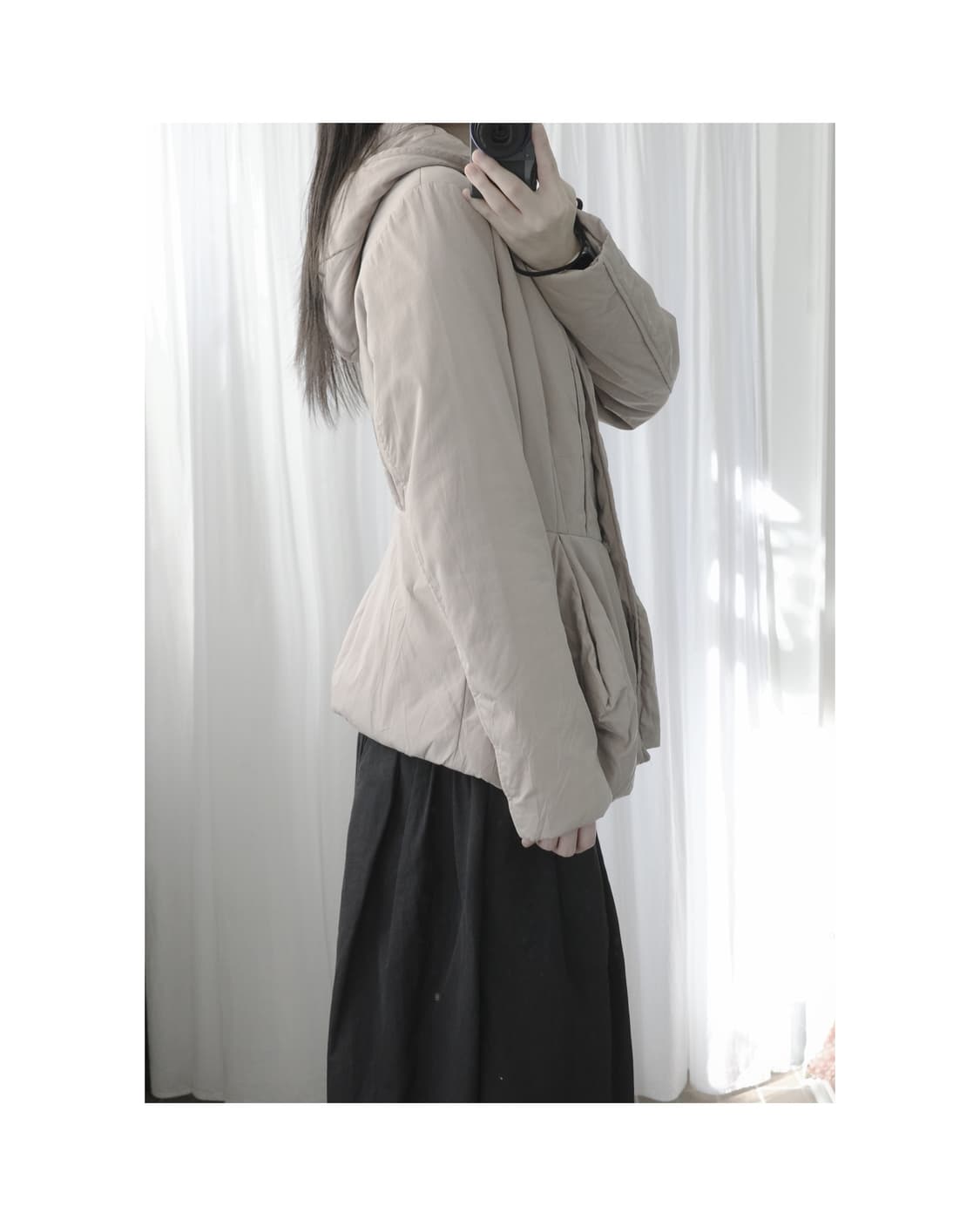 JNBY begie jacket 상품이미지6