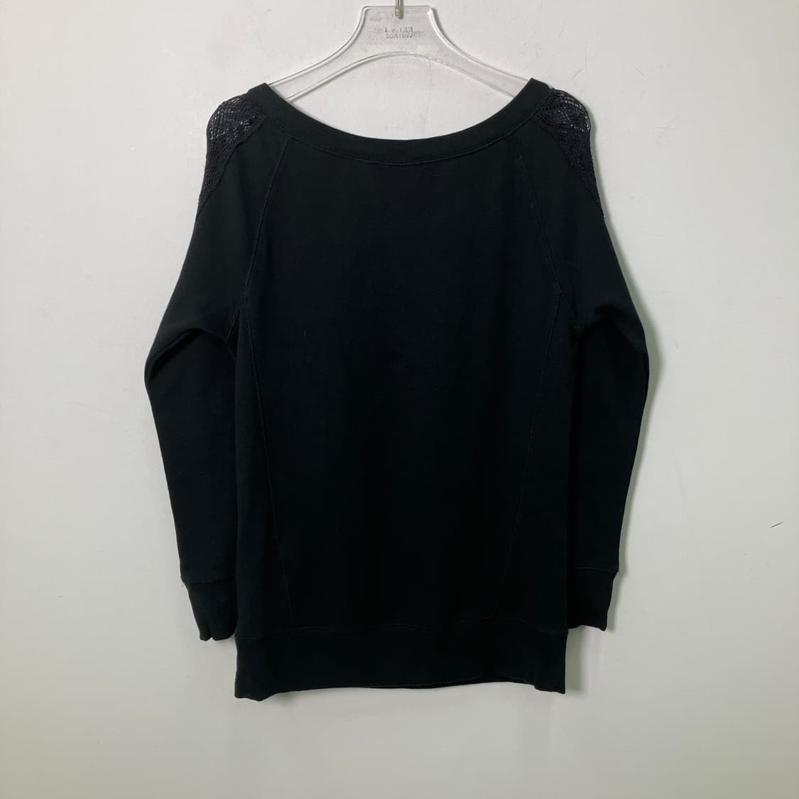 할리데이비슨 블랙 레이스 스웨트셔츠 S 상품이미지2