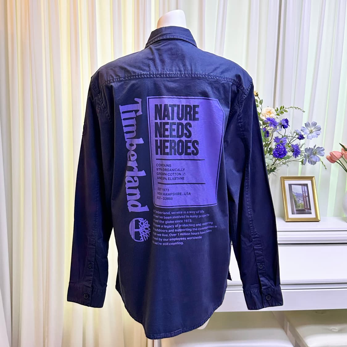 팀버랜드 포켓 워크셔츠 상품이미지2