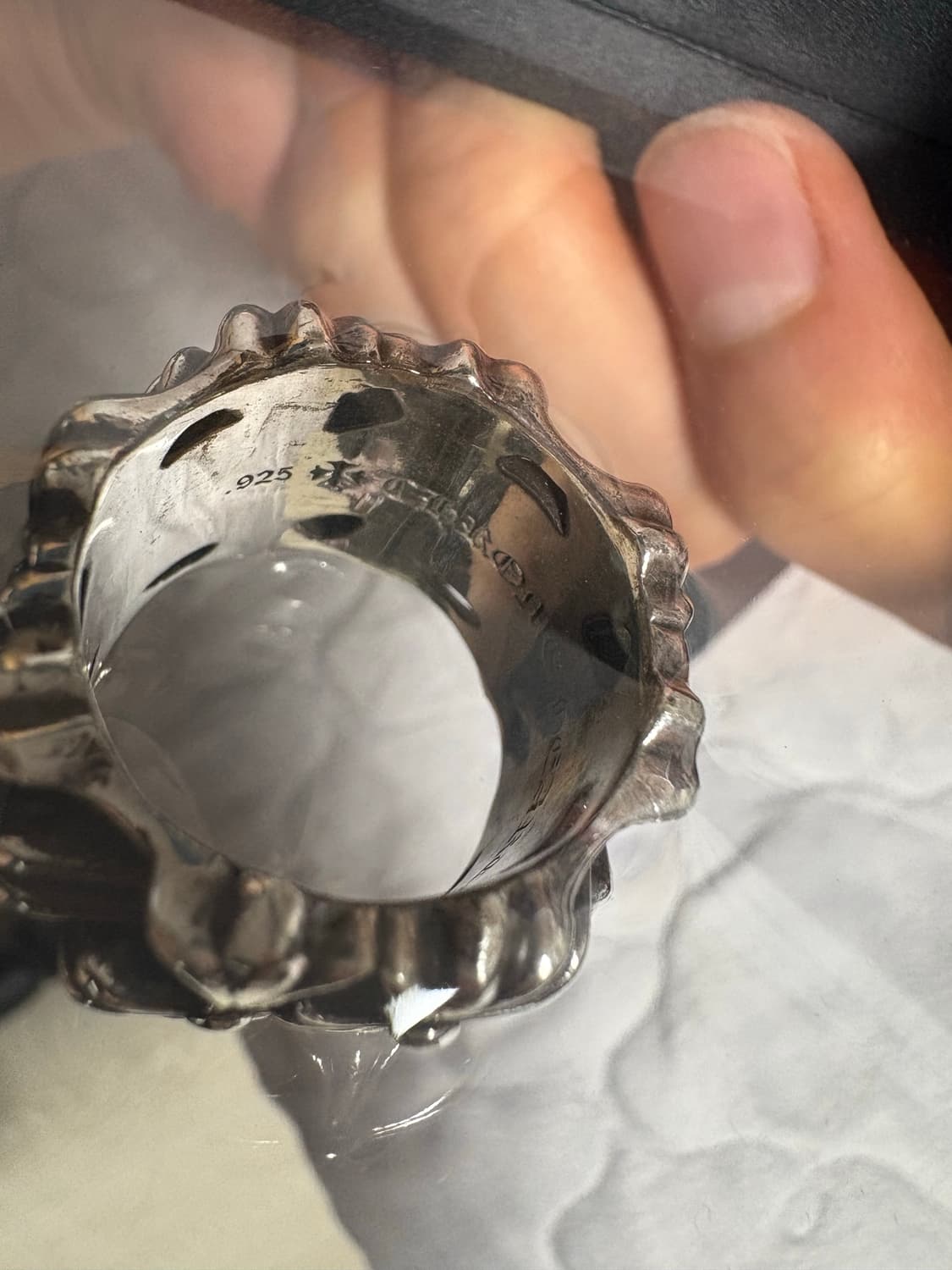 [us11]크롬하츠 세메터리 스퀘어링 상품이미지3