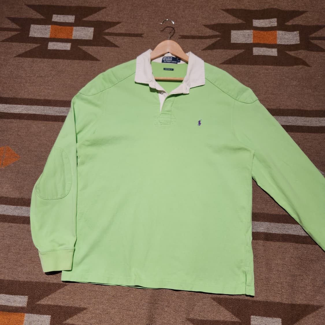 폴로랄프로렌 00s 럭비셔츠 럭비티 L 상품이미지1