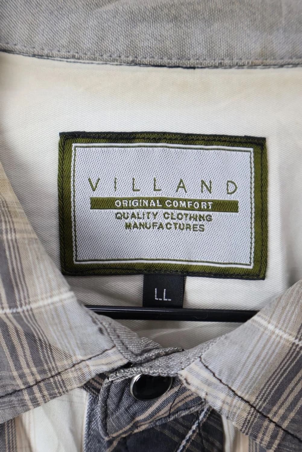 Villand Check Work Shirt 상품이미지7