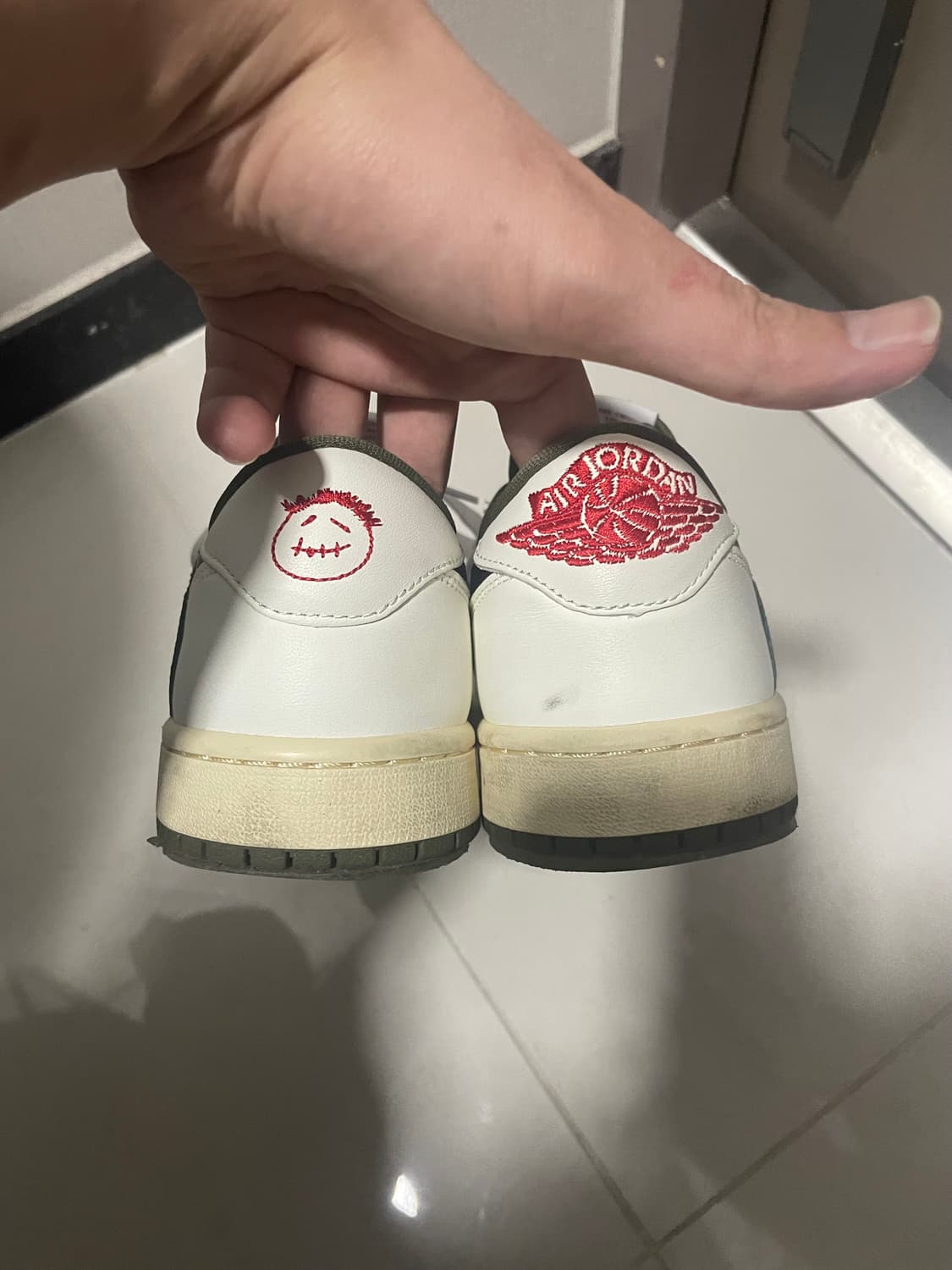 나이키 스캇 조던1로우 리버스올리브 265 상품이미지6