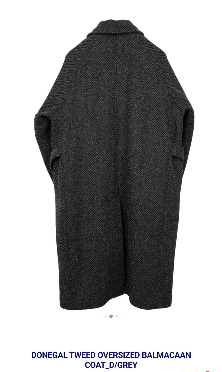 [구매] 도큐먼트 도네갈 발마칸 코트 4종류 M,L,XL 구매 상품이미지2