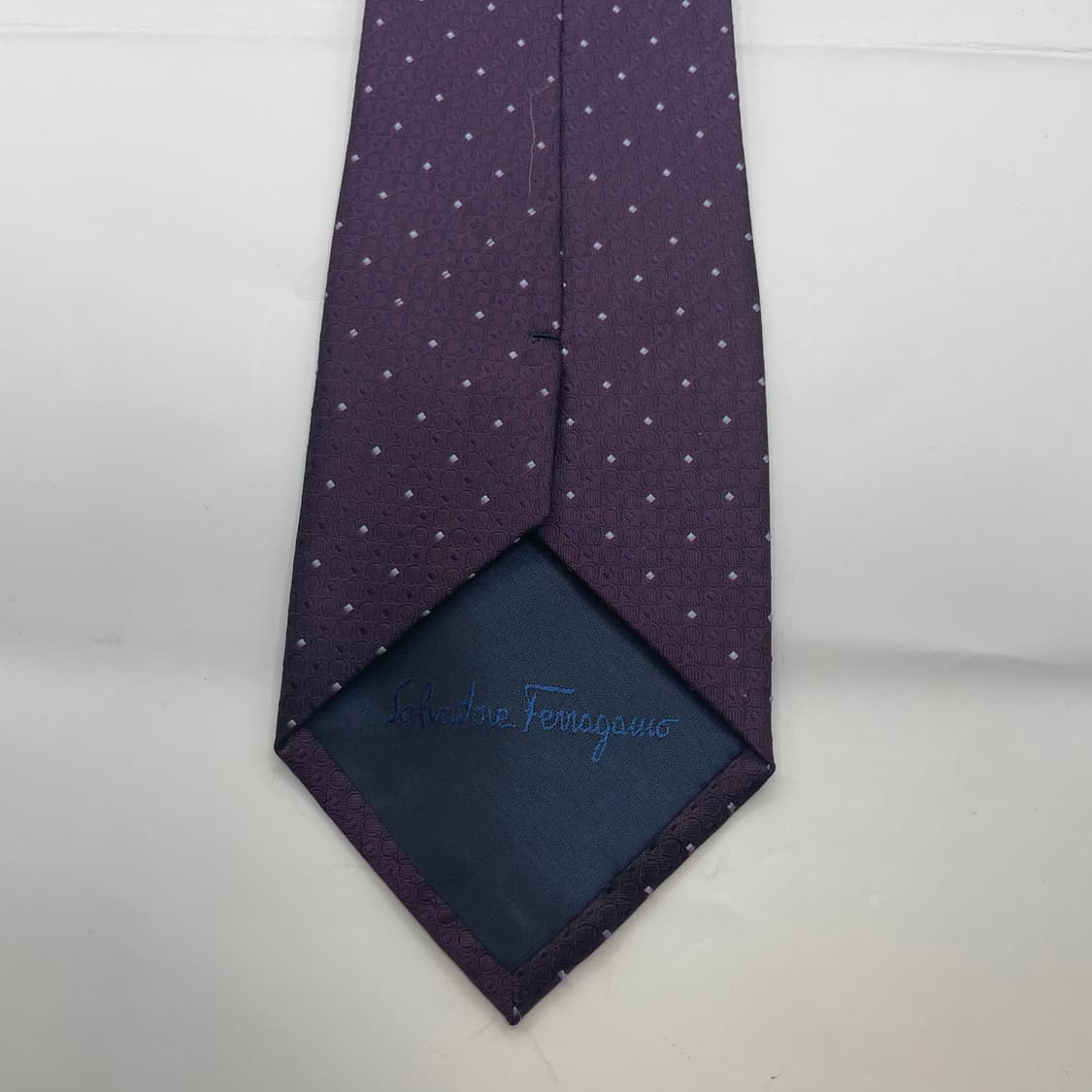 781) (Ferragamo) 살바토레페레가모 패턴 넥타이 상품이미지4