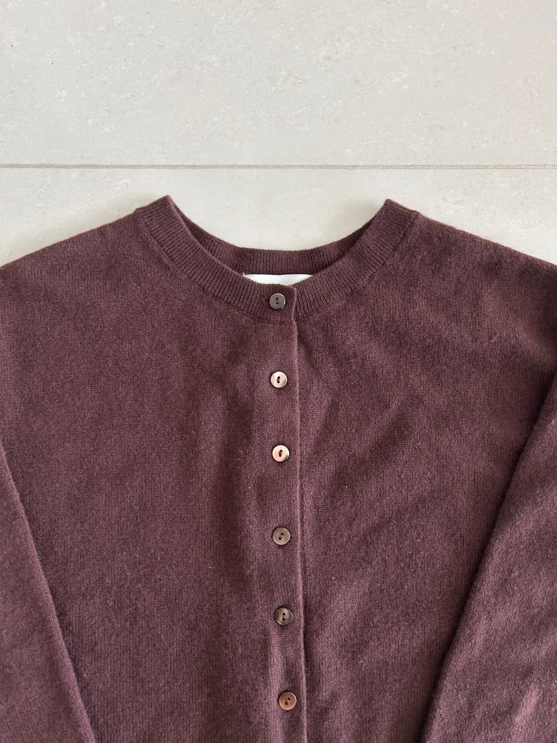 애드아보아 캐시미어100 가디건 상품이미지3