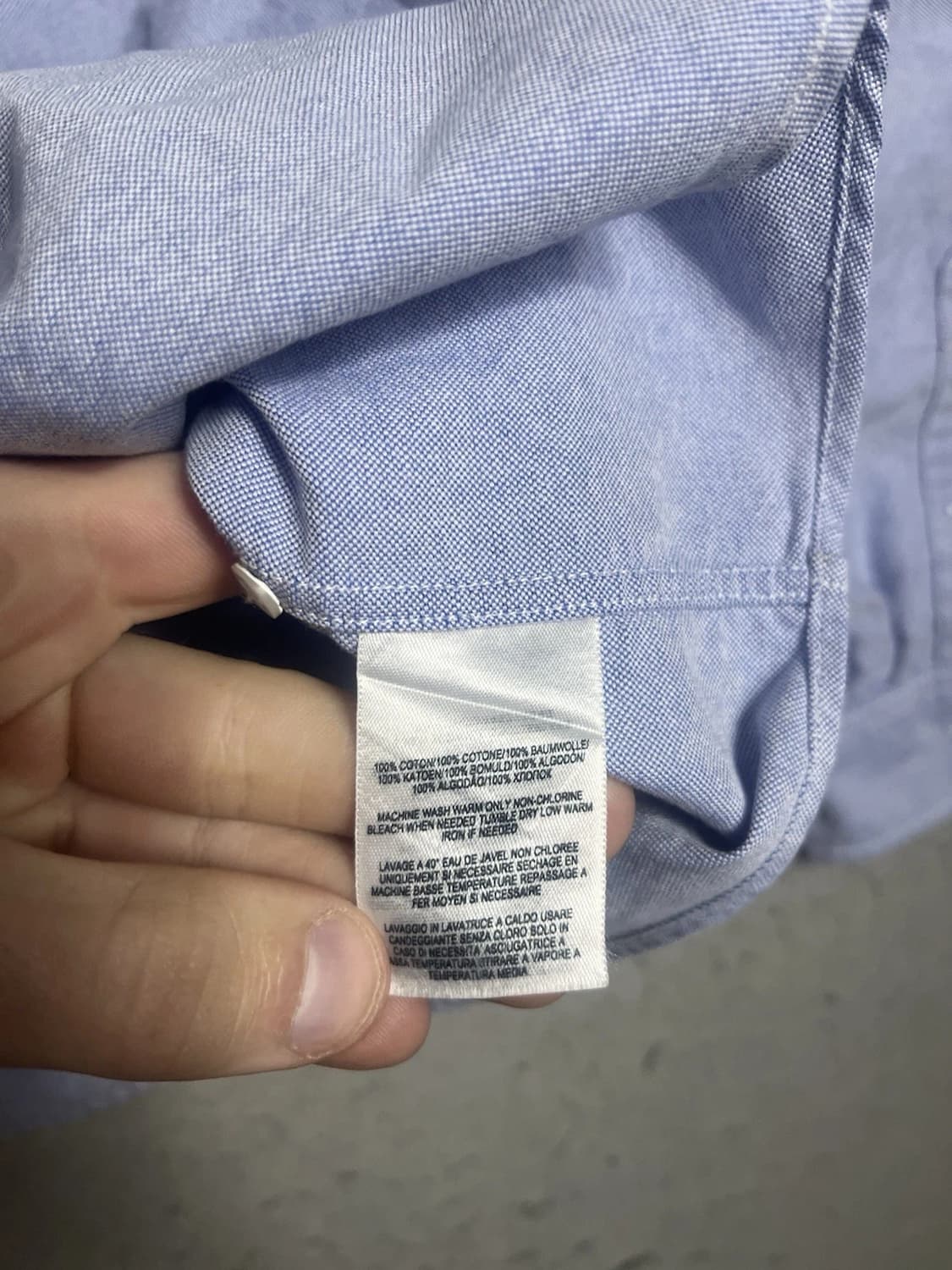 RRL 더블알엘 옥스퍼드 셔츠 상품이미지4