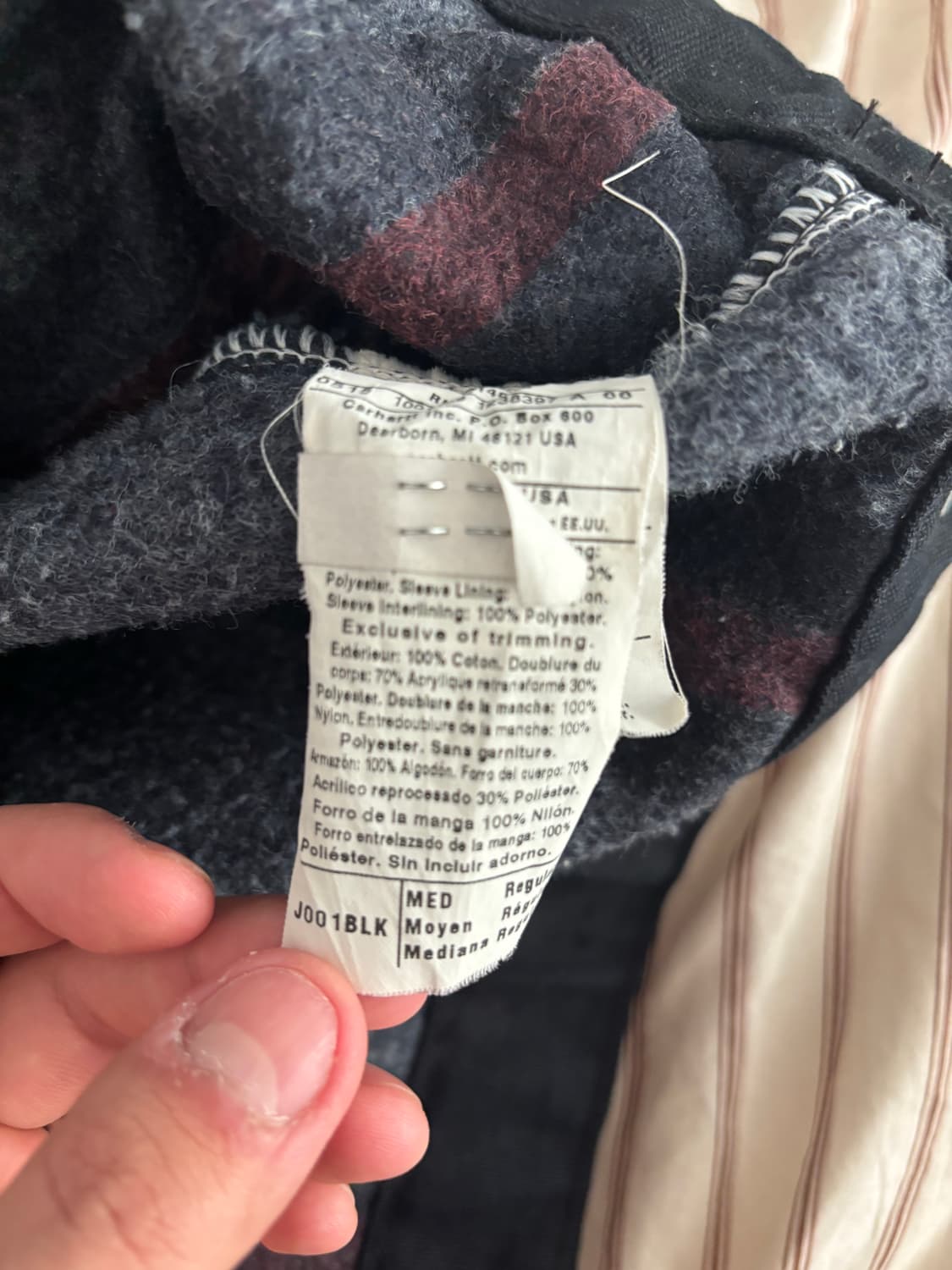 [M] 칼하트 디트로이트 j001 블랙 상품이미지6