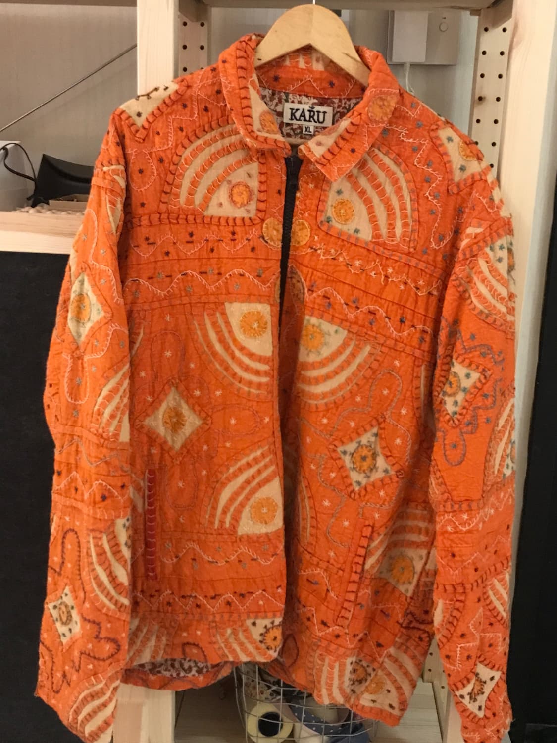 카틱 리서치 빈티지 사시코 패치워크 자켓 상품이미지1