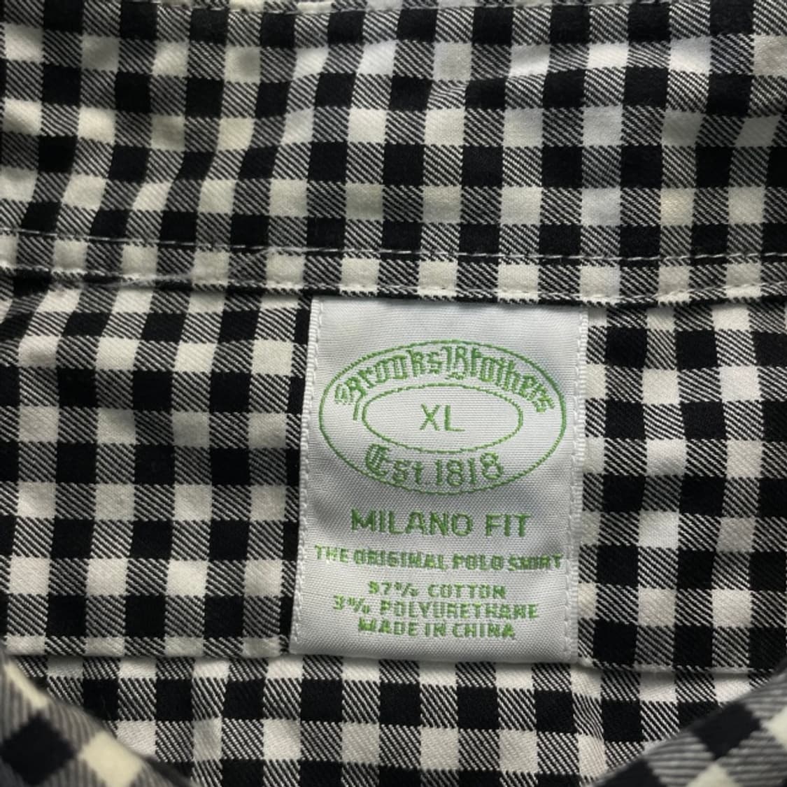 105 브룩스브라더스 체크셔츠  상품이미지3