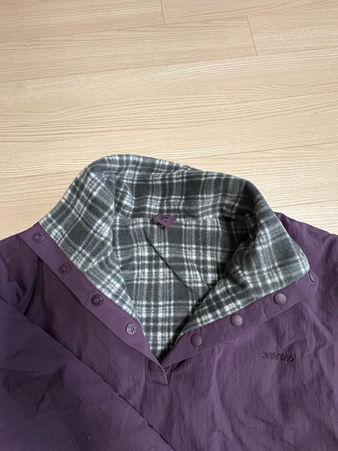 노우드 리버시블 플리스 퍼플 상품이미지7