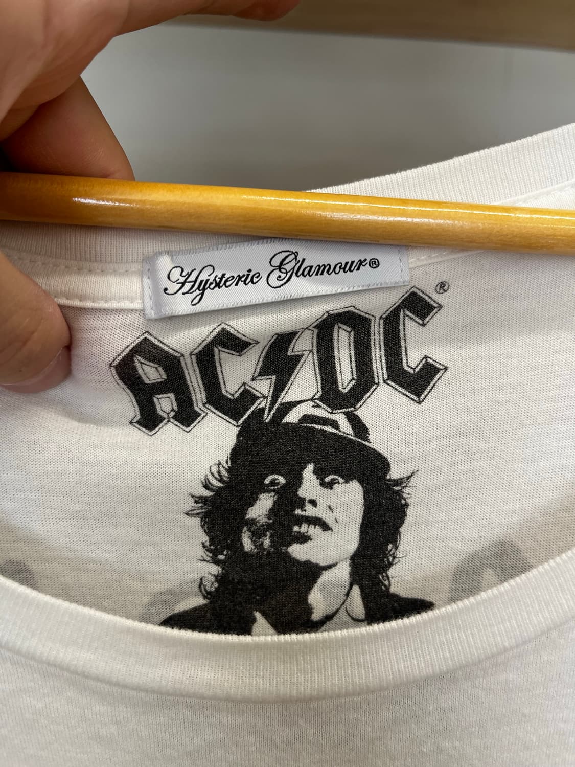 히스테릭글래머xACDC 티셔츠 상품이미지3
