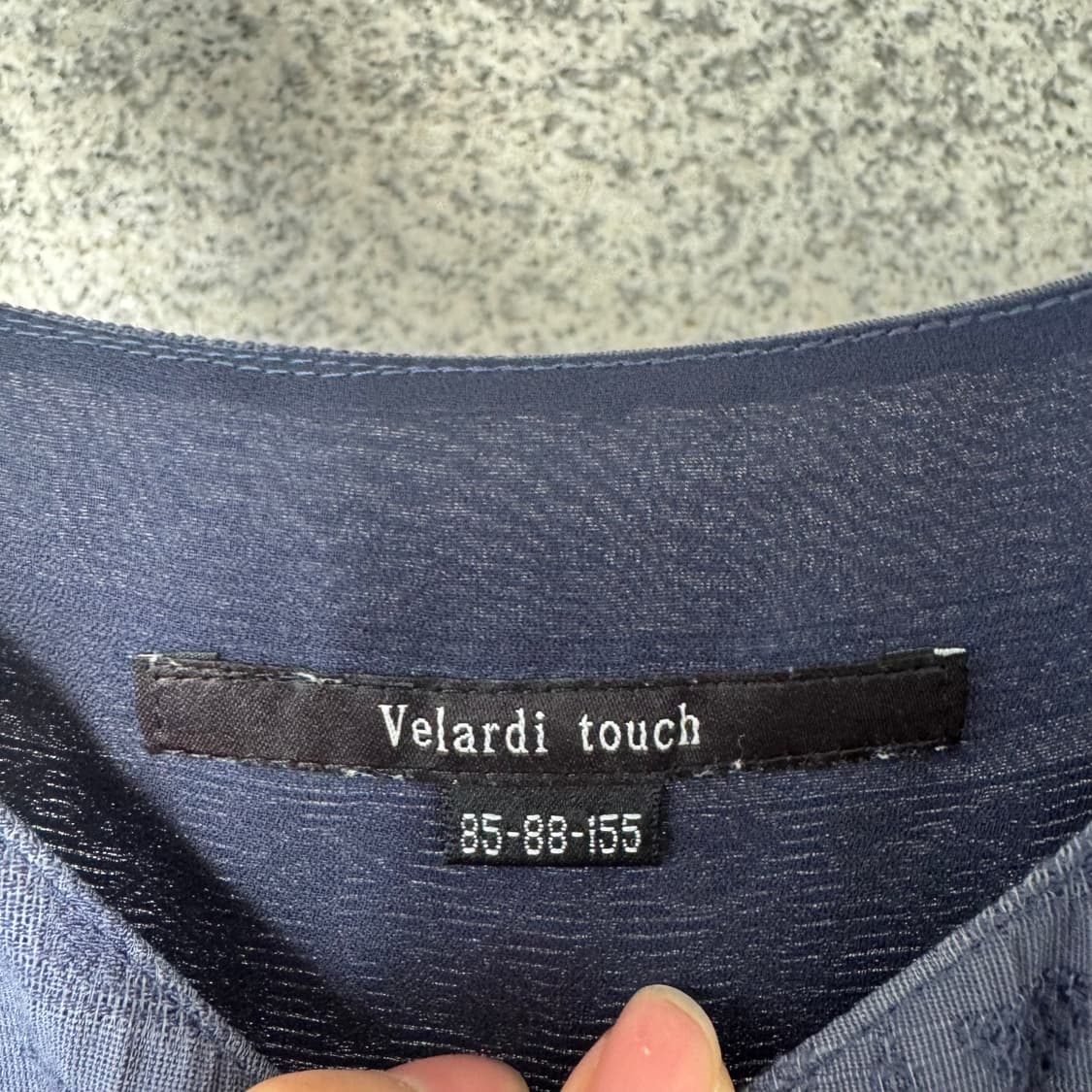 VTG 패턴 프릴 코튼 롱 원피스 상품이미지7