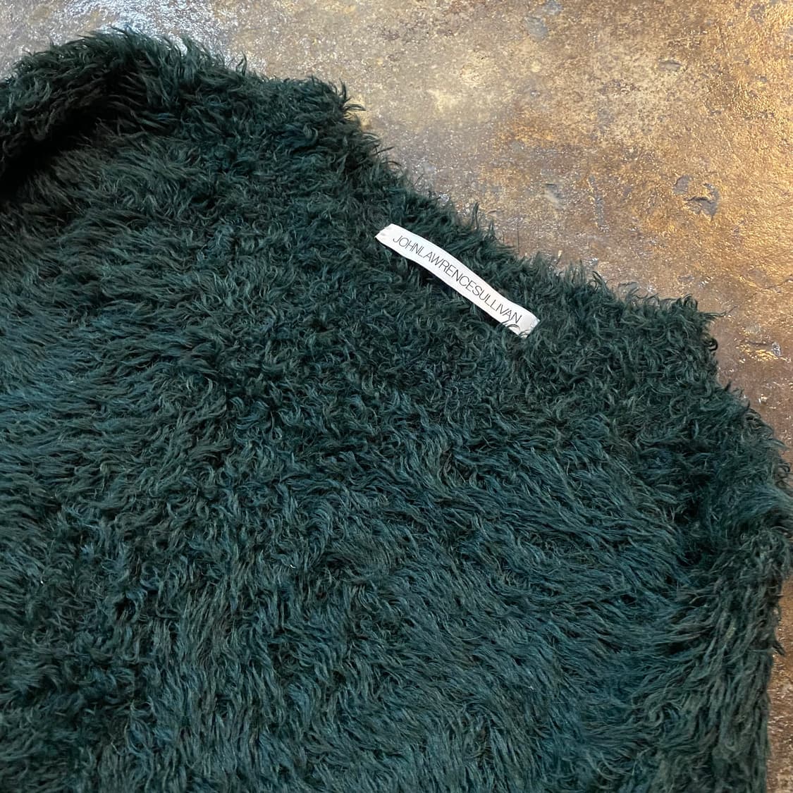 존로렌스설리반 그린 퍼 니트 상품이미지2