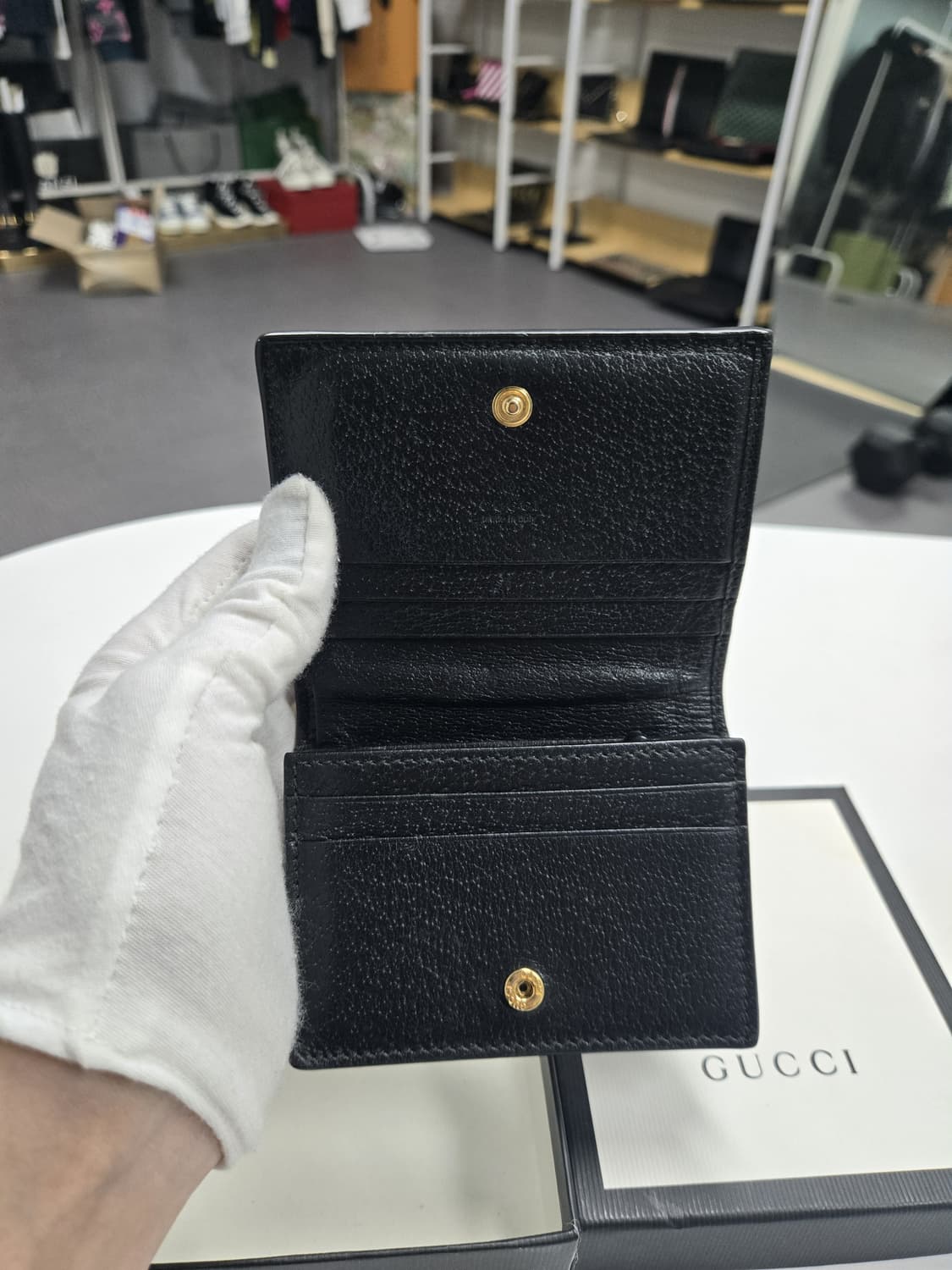 [A급컨디션]구찌 오피디아 GG 반지갑 상품이미지5