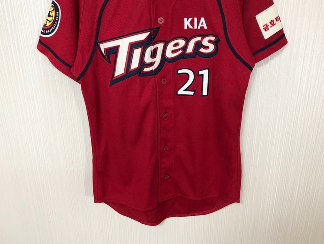 KBO 위팬 기아타이거즈 올드 원정유니폼/져지 95 #21 윤석민 상품이미지4