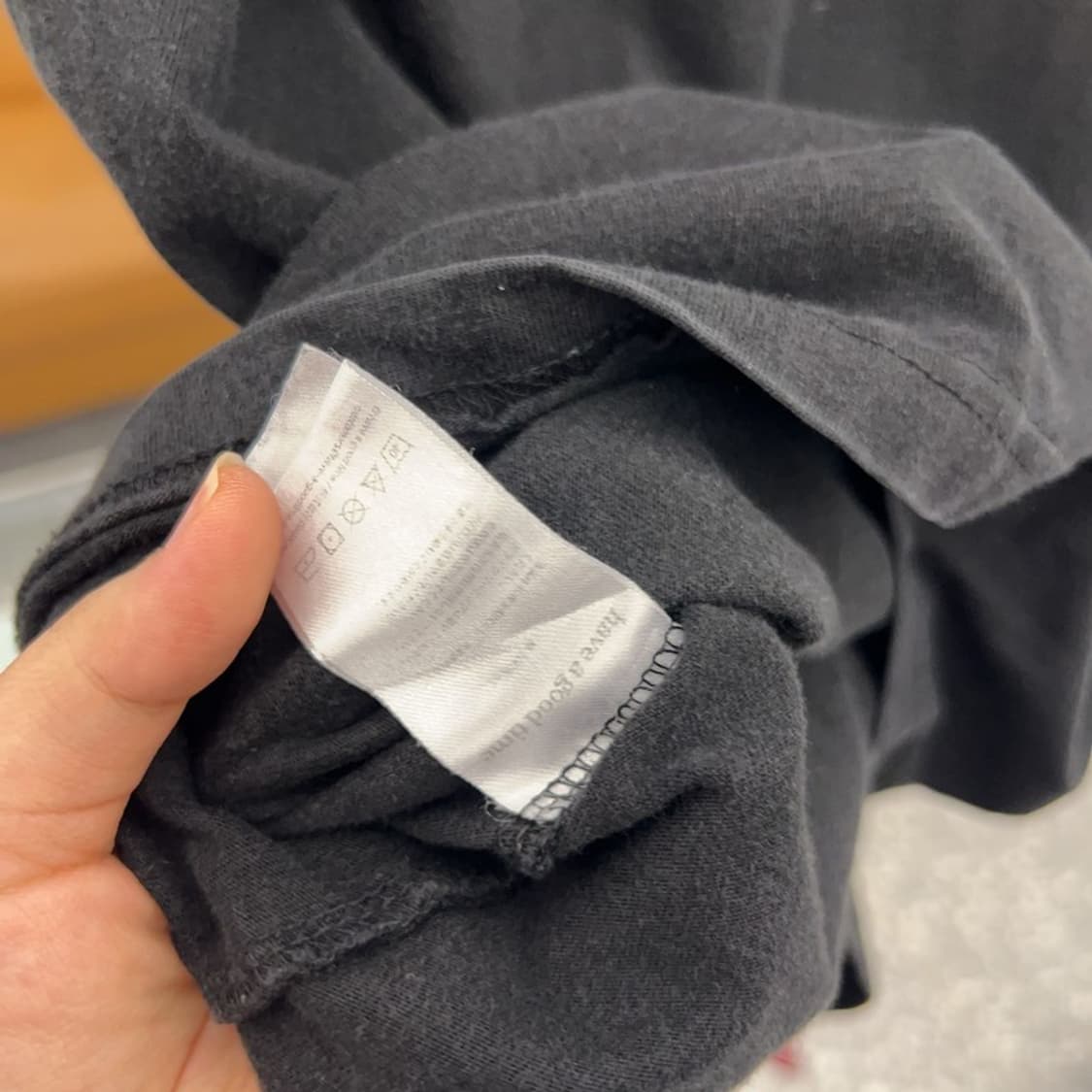해브어굿타임 빅로고 프린팅 반팔티 90 C05131  상품이미지4