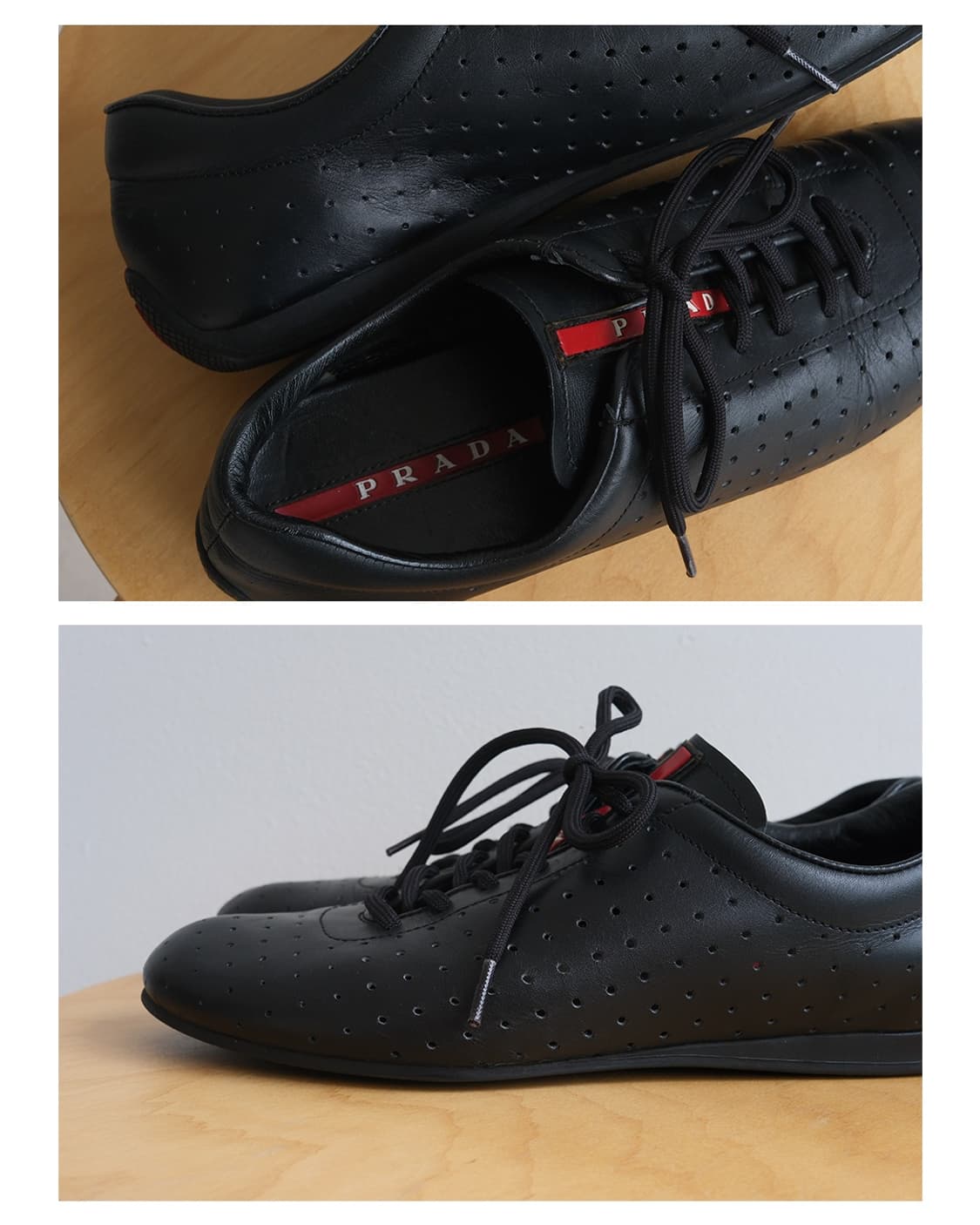 Prada perforated leather shoes 상품이미지7