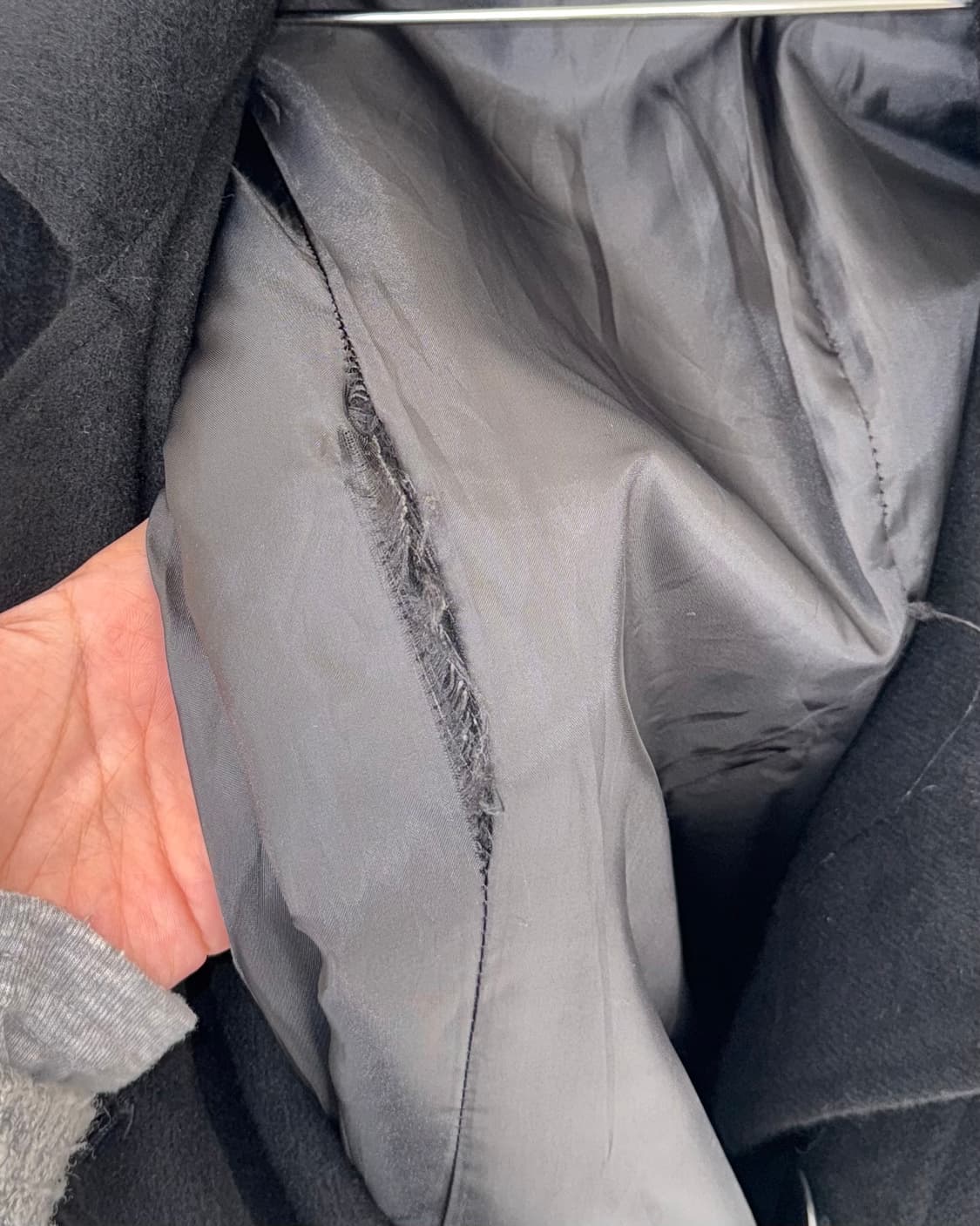 빈티지 앙고라 혼방 코트 상품이미지8