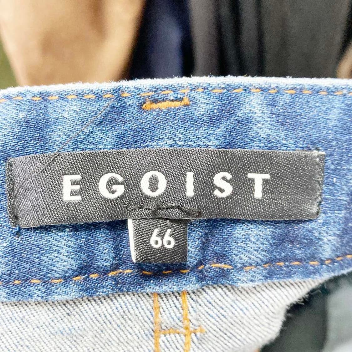 에고이스트 여성 하이웨스트 스판청바지 66 진스센스 상품이미지4