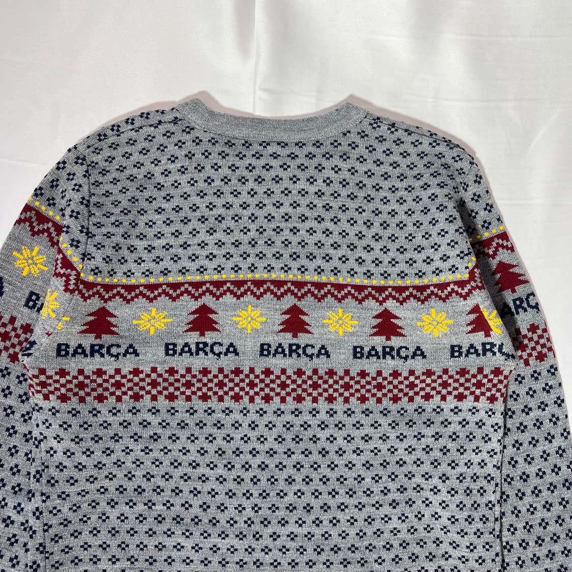 [M]FC바르셀로나 오피셜 니트(미사용) 상품이미지6