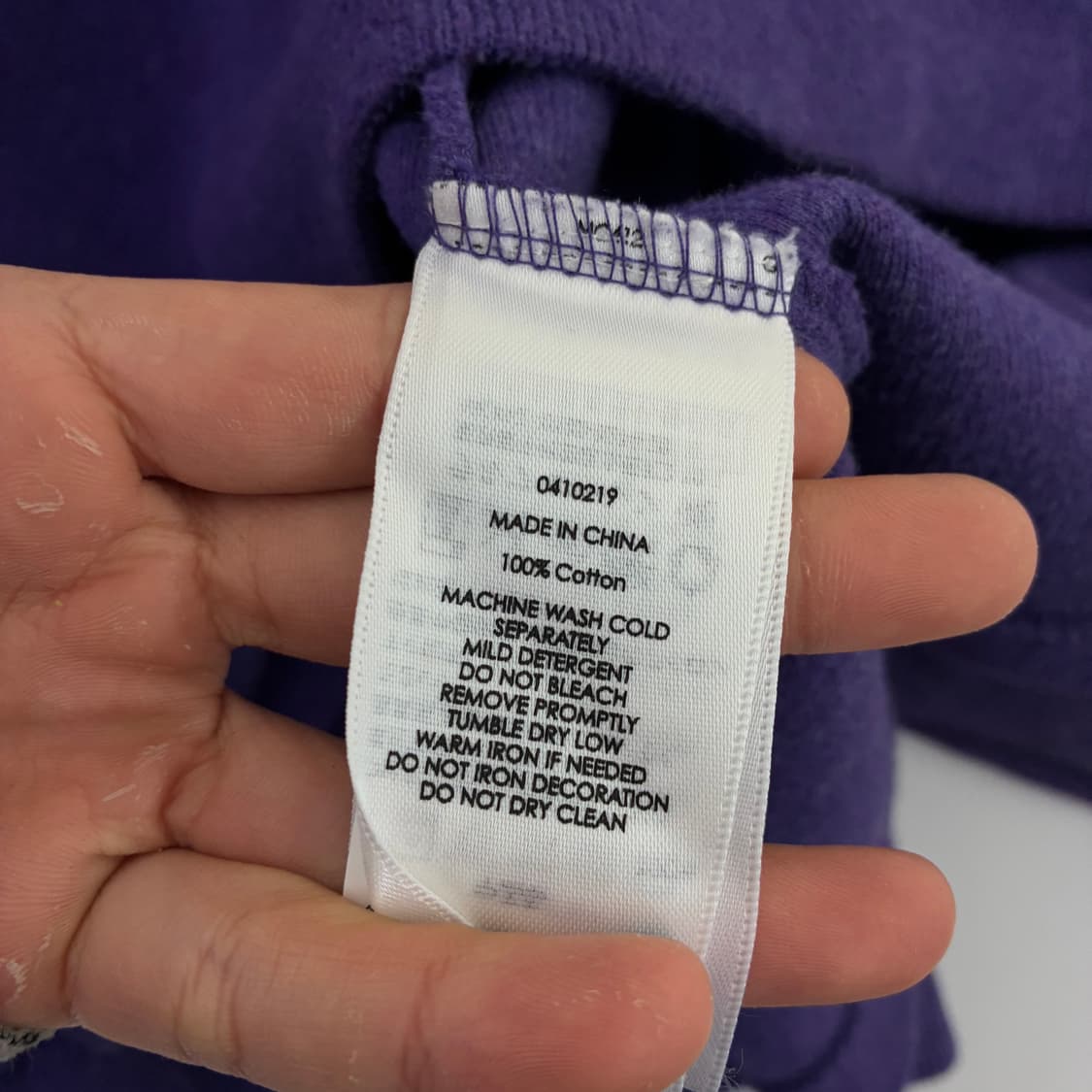 Polo  폴로 랄프로렌 자수 코튼 퍼플 반집업 상품이미지5