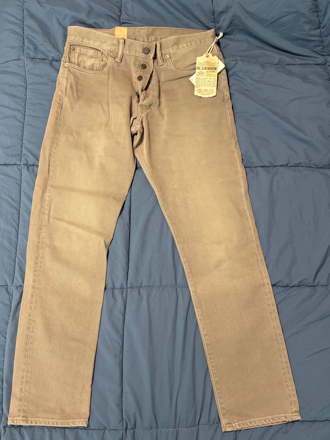 rrl slim narrow 올리브 30x30 상품이미지1