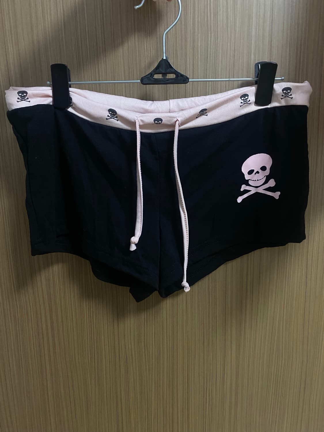 해골 프린팅 핫팬츠(새상품) 상품이미지1