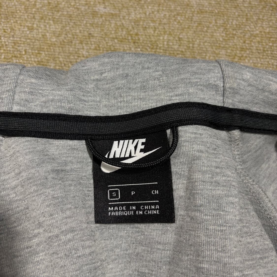 나이키 테크 플리스 후드집업 회색(90) 상품이미지4