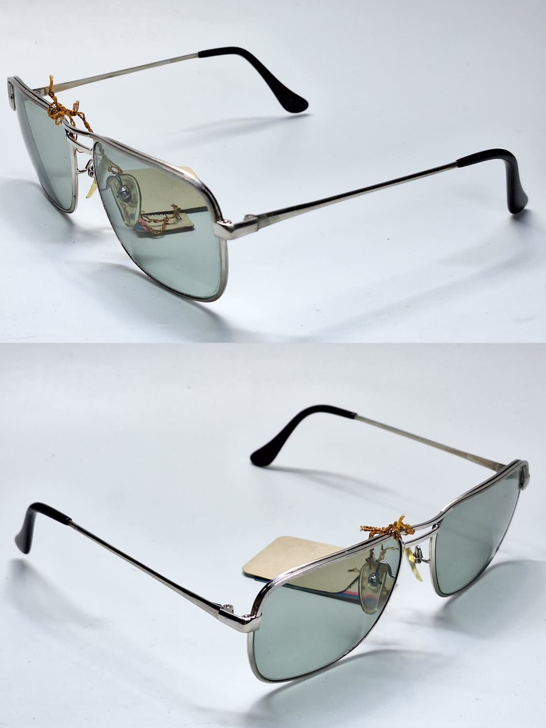 80s 일본제 빈티지 데드스톡 미사용/660 투브릿지 선글라스 더블브릿지 상품이미지7