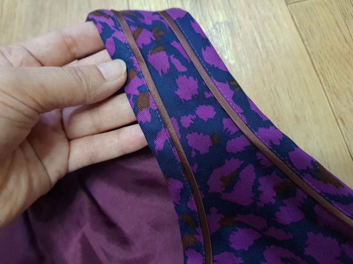 마크바이마크제이콥스(Marc Jacobs) 퍼플 실크원피스 55 상품이미지3