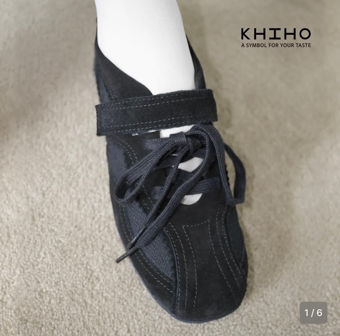 기호 khiho 핑킹 메리제인 스니커즈 블랙 250 상품이미지4