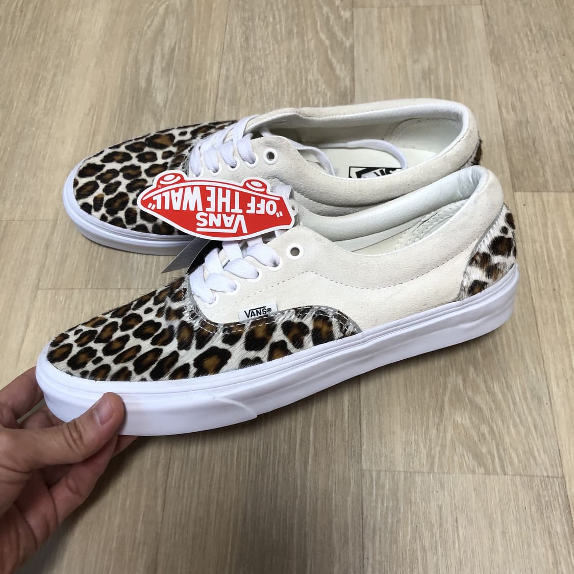 (265) 새상품 반스 VANS 에라 소프트 스웨이드 마쉬멜로우 레오파드 상품이미지1