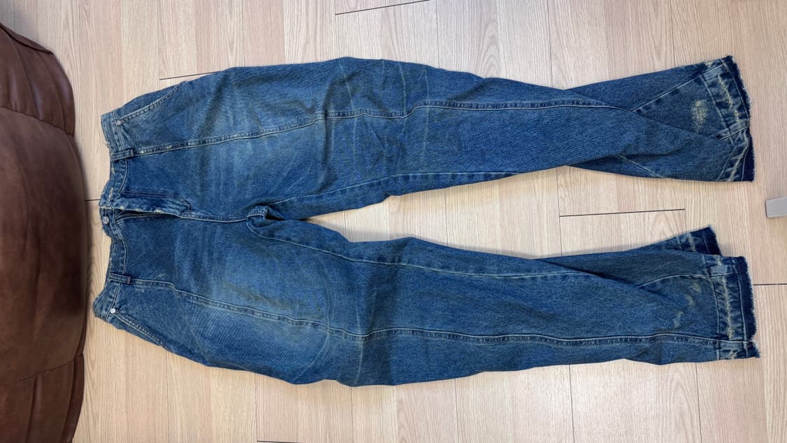 써저리 트위스티드 데님팬츠 L 상품이미지3