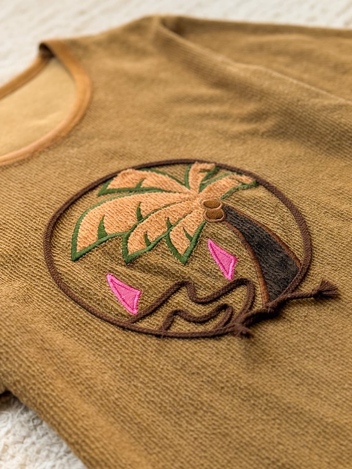 Palm Tree Corduroy T-shirt 0282 상품이미지3