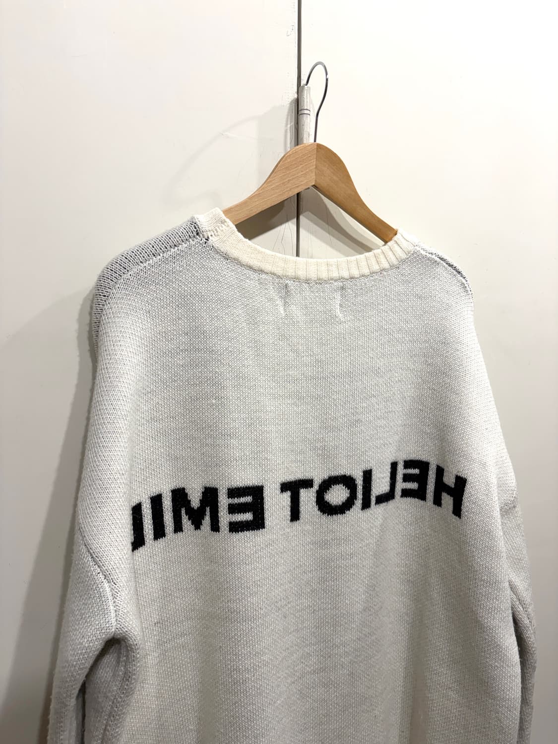 17AW 엘리엇 에밀 페이스 니트 스웨터 상품이미지5