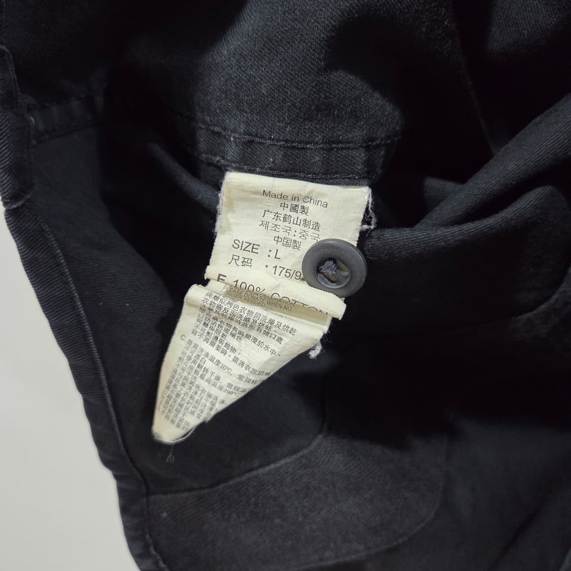 리바이스 블랙 밀리터리 셔츠 L  상품이미지4