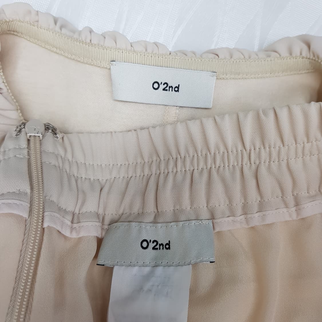 오즈세컨 2023 세일러 카라 투피스 셋업 S사이즈 상품이미지9