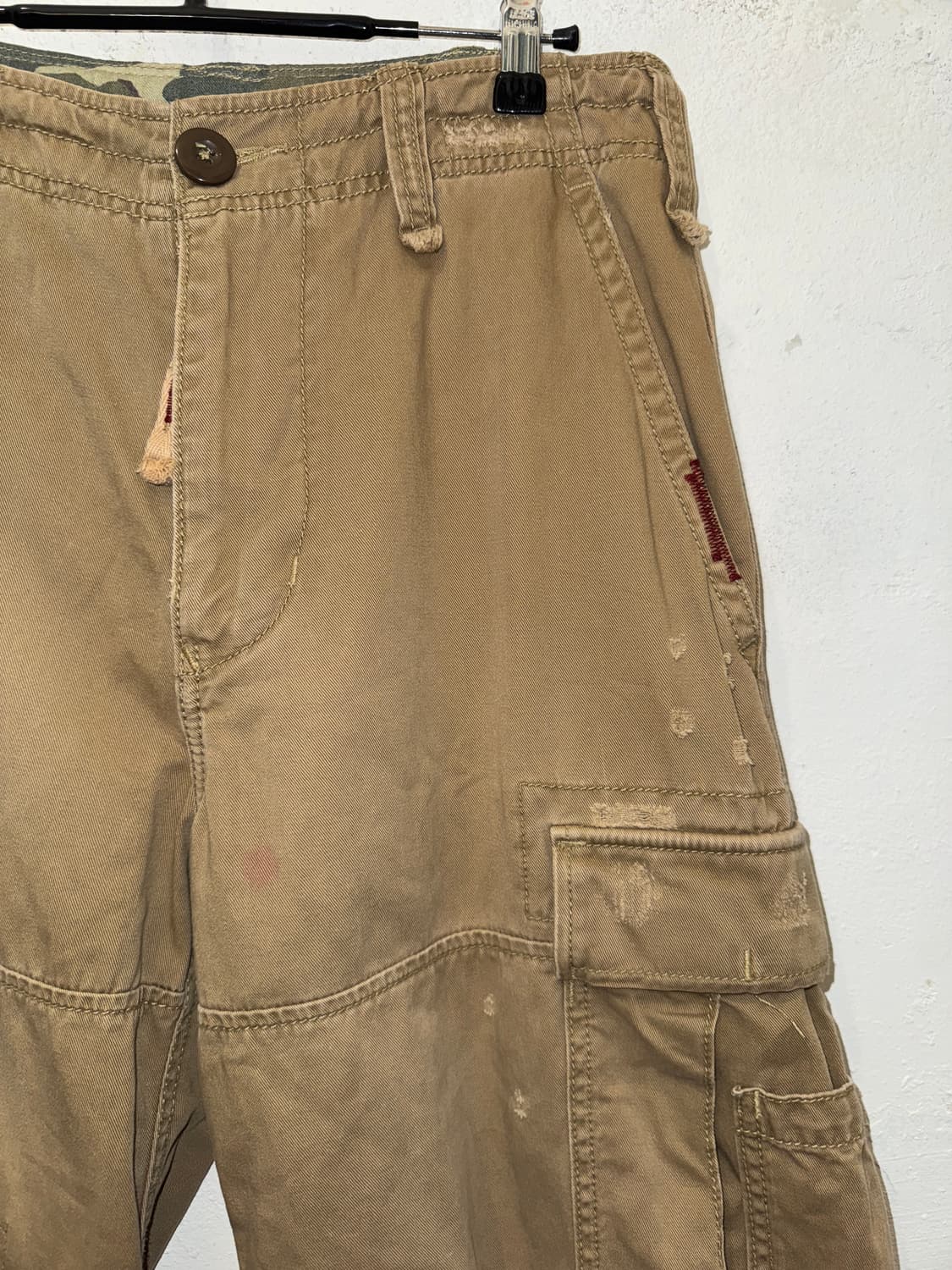 LEVIS 리바이스 베이지 데미지 카고팬츠 상품이미지4