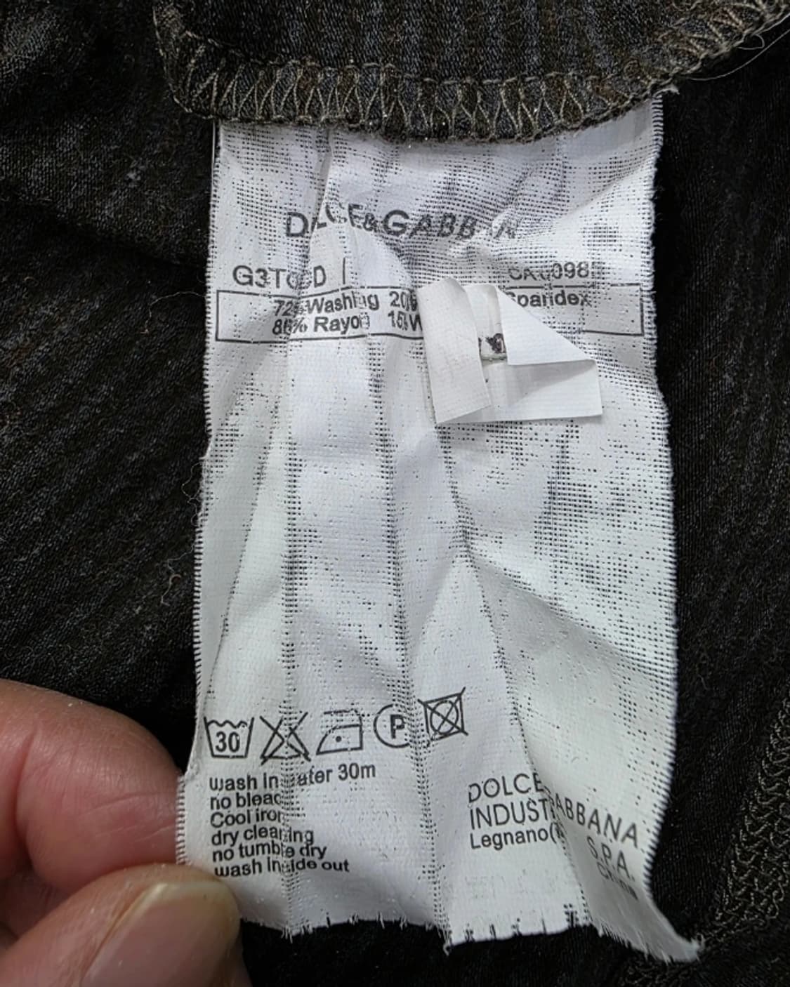 돌체앤가바나 남성 긴팔 폴로 셔츠 95 상품이미지7