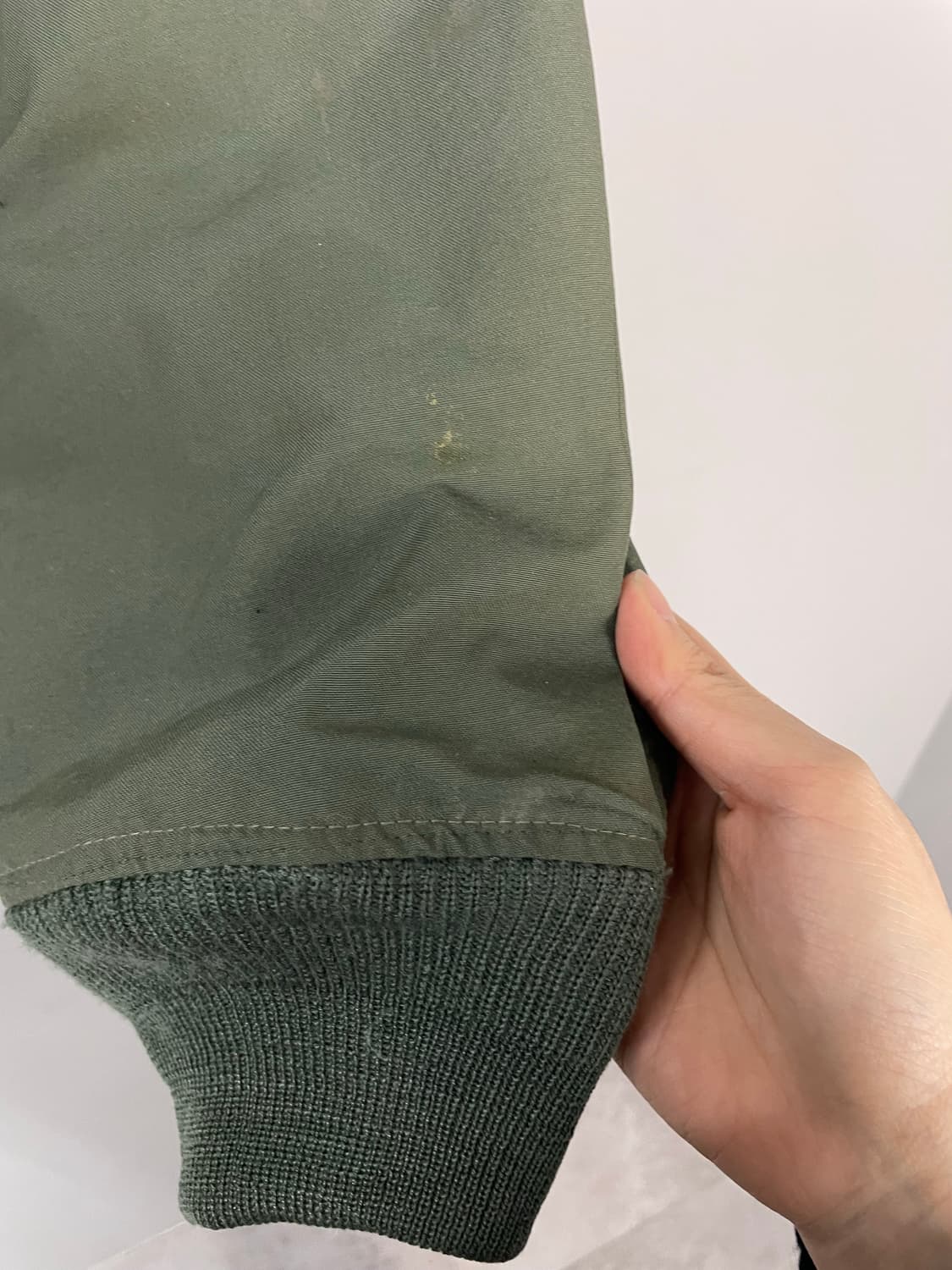 빈티지 공군 카키 항공 자켓 H1611 상품이미지7