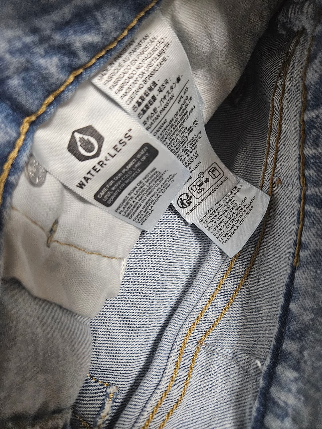 리바이스 505 연청 데님 팬츠 32x32 / 스트레이트핏 / 상태좋음 상품이미지6