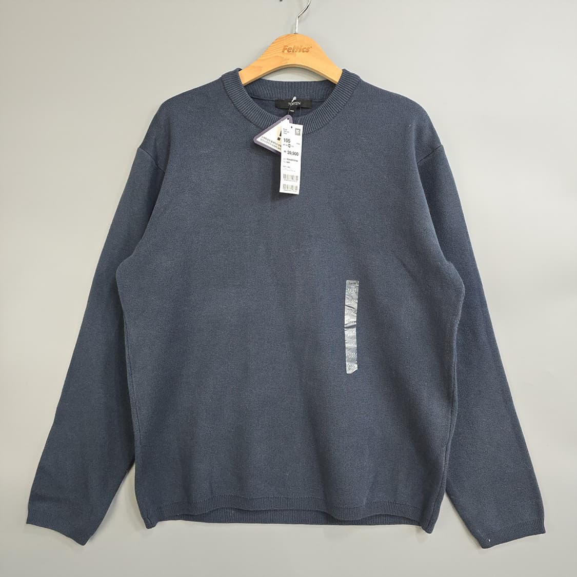 새제품)탑텐 크루넥 니트 105 상품이미지1