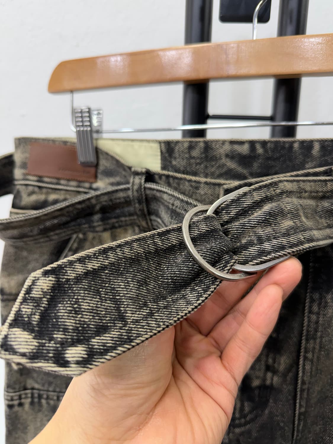 정품) 앤더슨벨 벨티드 카펜더 데님 31 상품이미지4