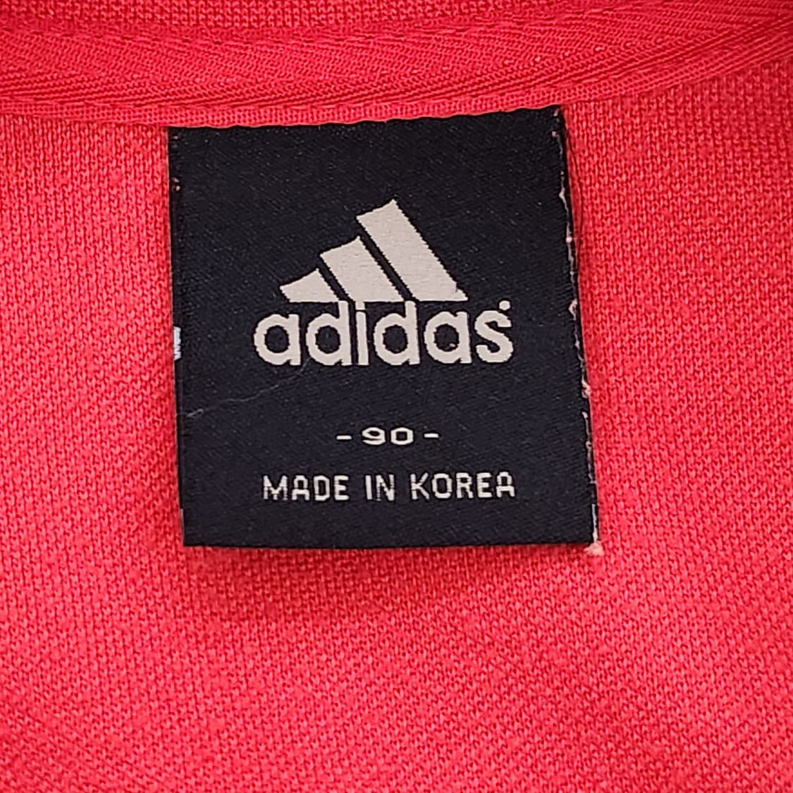 아디다스 레드 삼선 트랙탑 져지 상품이미지6