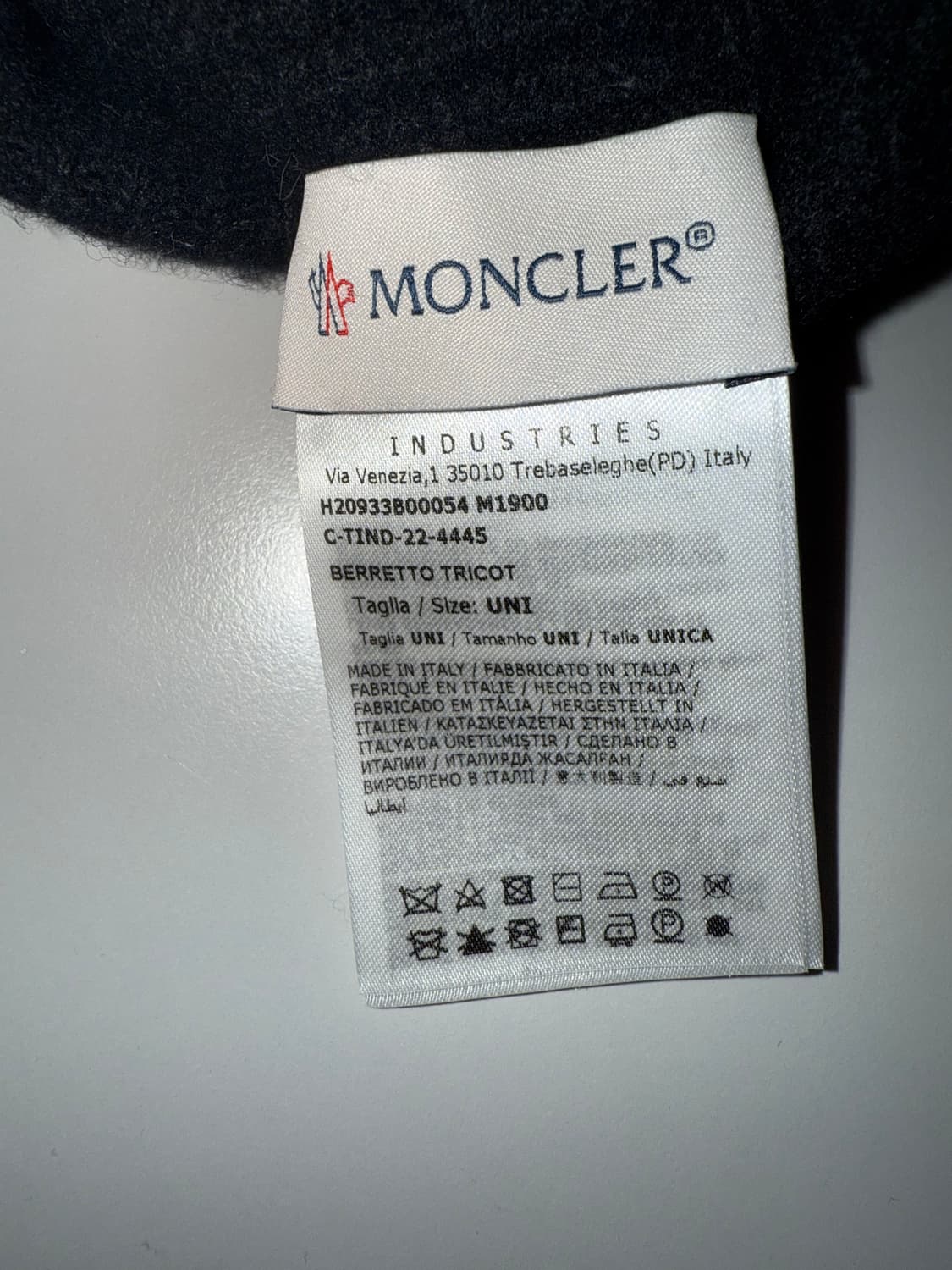 몽클레어 비니 블랙 상품이미지5