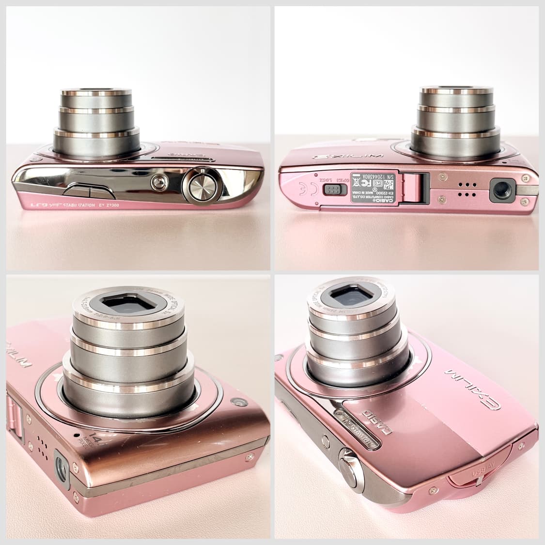 🎀 로제 나연 픽 풀박스🎀카시오 엑실림 EX-Z2300 핑크 디카 상품이미지8