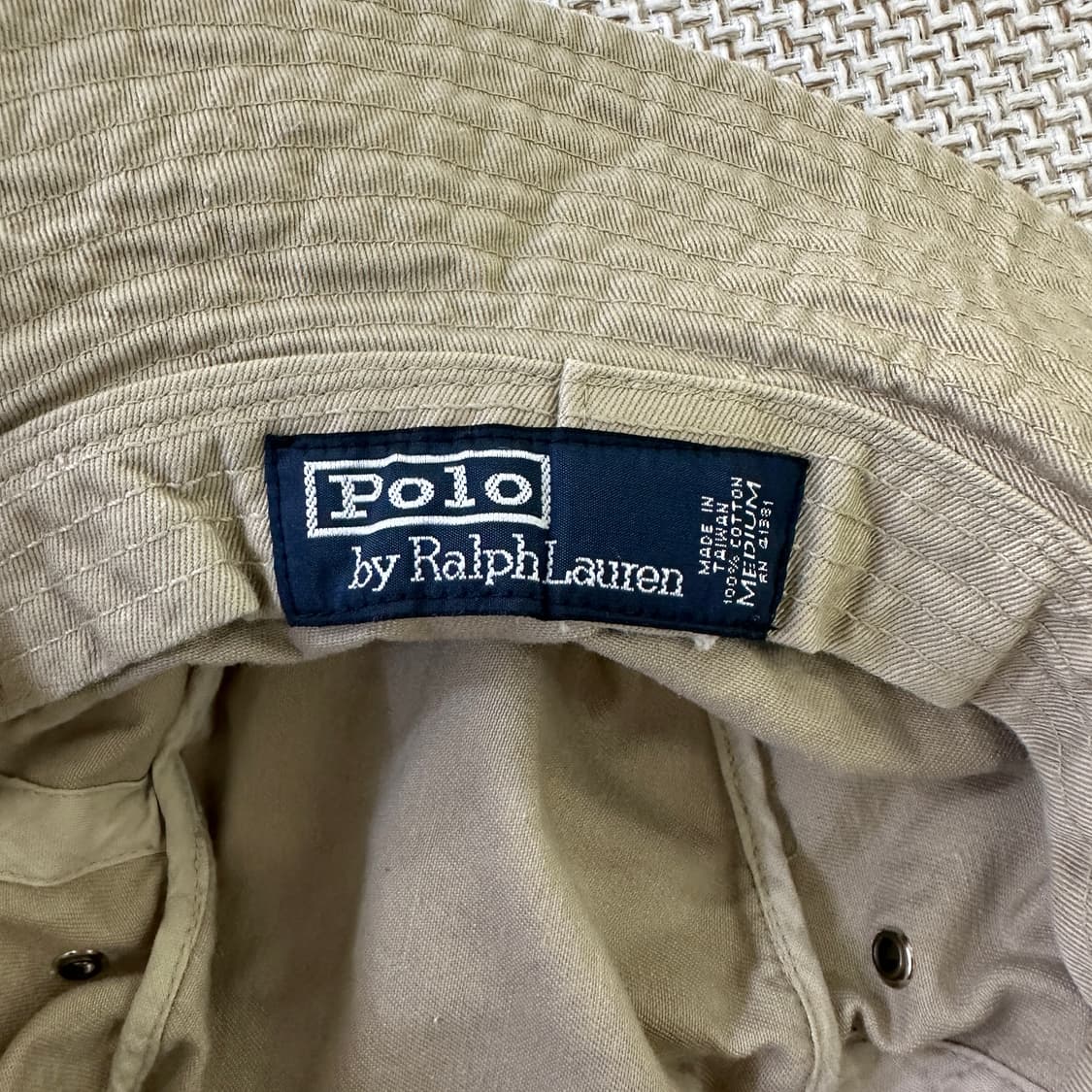 M 폴로랄프로렌 코튼 치노 버킷햇 0424D 상품이미지4