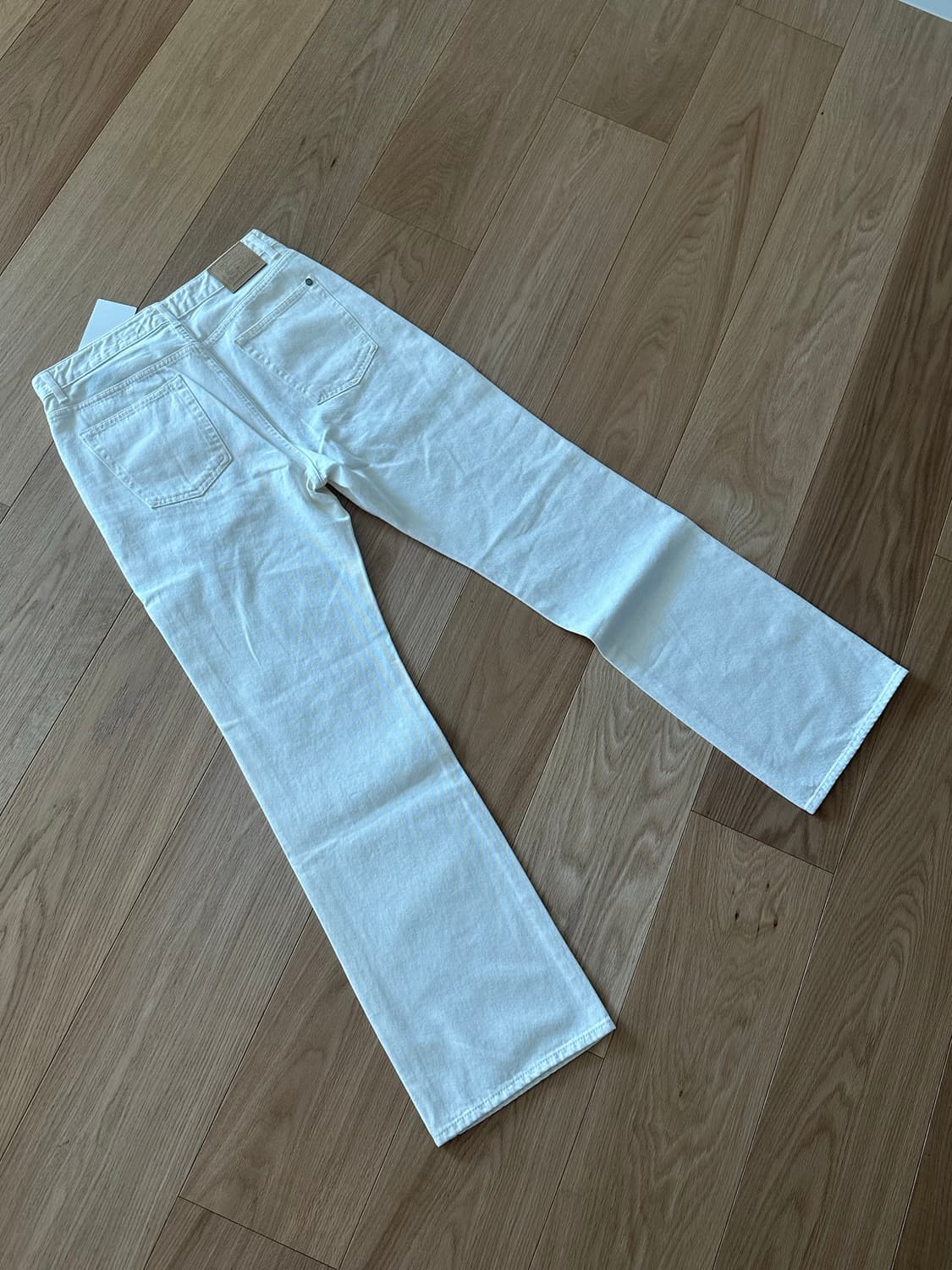 모드나인-reflection one(화이트 데님팬츠) 32size 상품이미지3